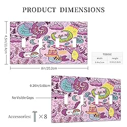 Tewujay Decorative Decorative Light Switch Covers