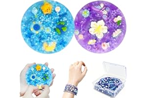 Pixnest 2 Pack Picky Pad, Sensory Toys for Picking Fidget Toy, Skin Picking pad for Trichotillomania & Dermatillomania, Relax Anxiety Toys Gift for Xmas Halloween Birthday Party （Bule+Purple）