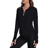 KOKITA Women's Athletic Full Zip Lightweight Workout Jacket，Outdoor Slim Fit Yoga Jackets with Pockets Thumb Holes
