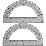 EBOOT Plastic Protractor Math Protractors 180