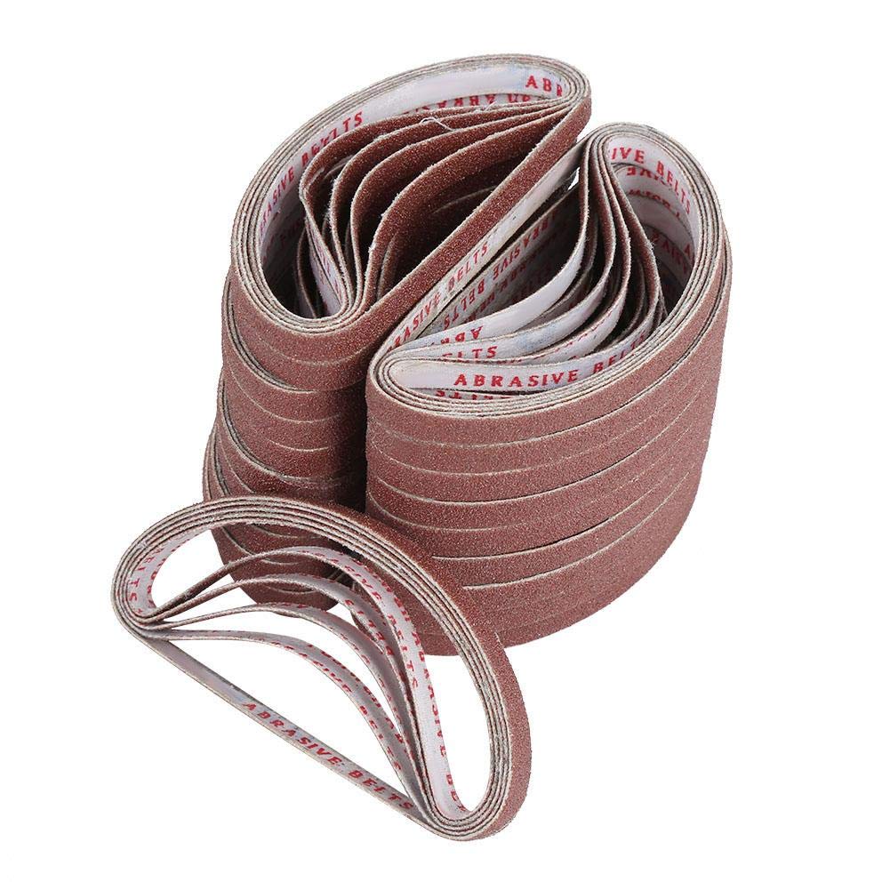 100pcs Sanding stick Belt,Delaman Sanding Sticks Replacement Belts, Power Finger File Sander Abrasive Sanding Polishing Belts