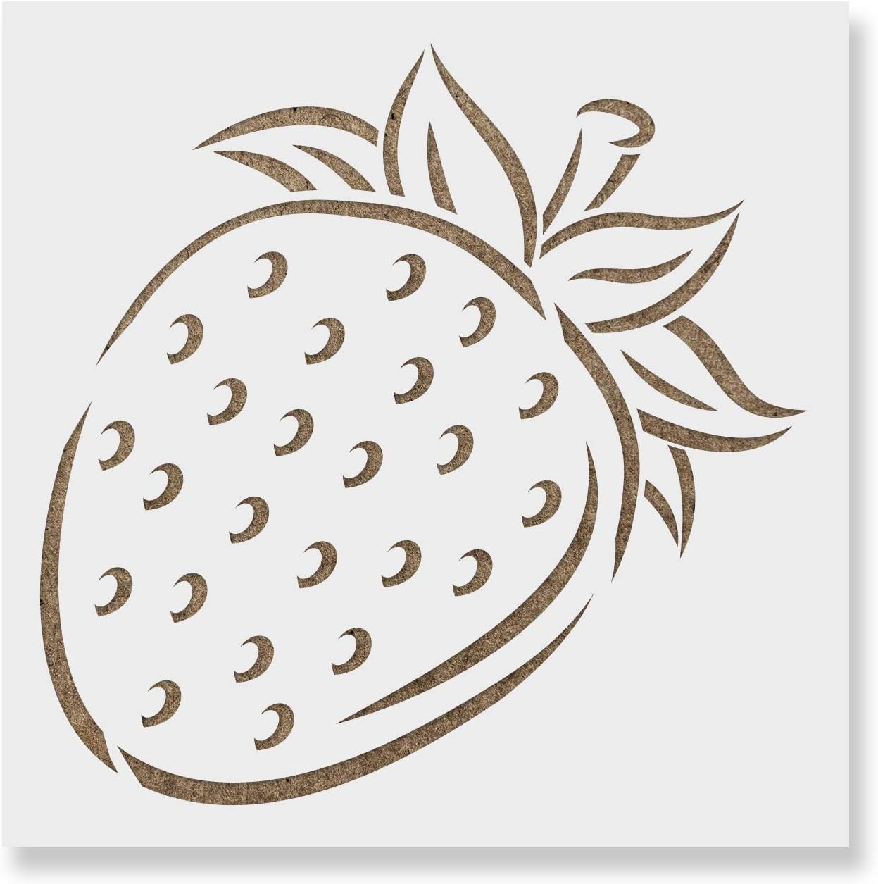 Amazon.com: Strawberry Stencil - Reusable Stencils for Painting - Mylar