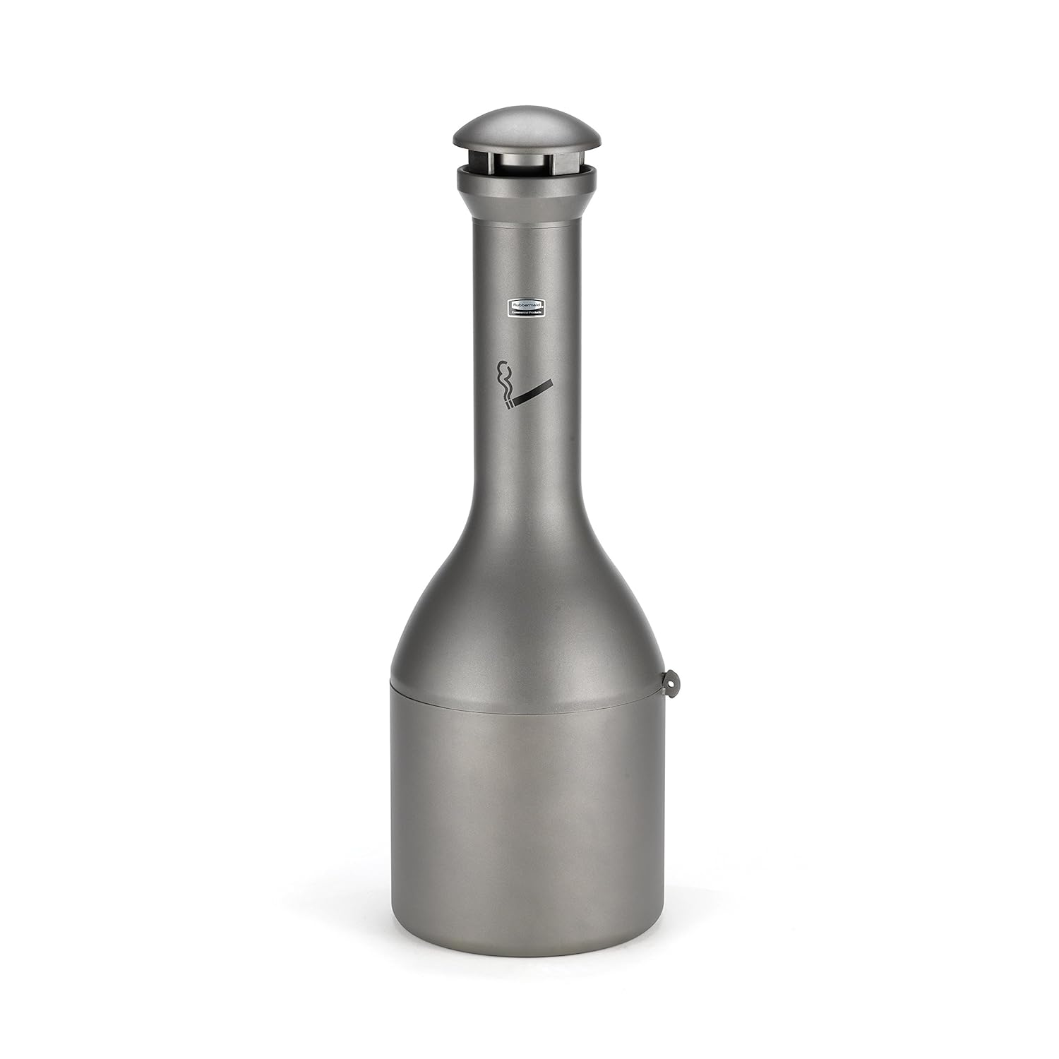 Rubbermaid Commercial Infinity Smokers Station, Silver, 4.1G
