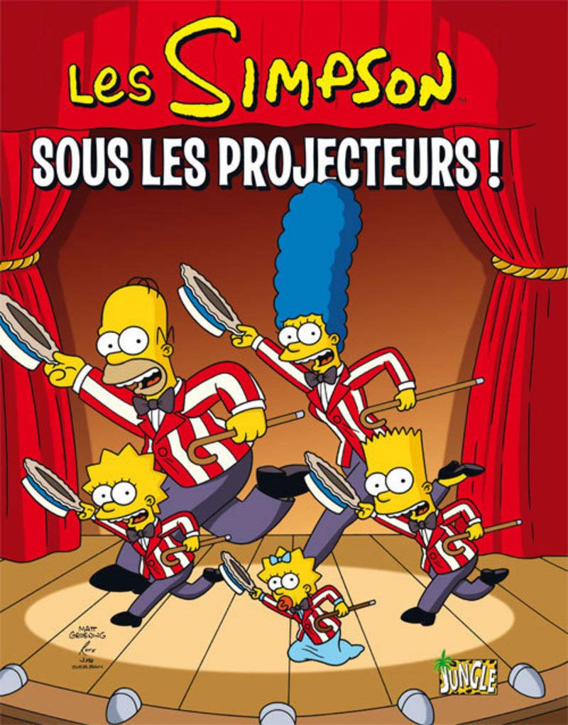 Les Simpson Tome 13 Sous Les Projecteurs 13 French Edition Groening Matt Amazon Com Books