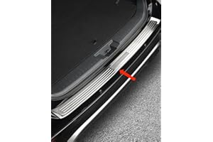 YAKANEY for Toyota Highlander 2025 2024 2023 2022 2021 2020 Rear Bumper Protector Guard Cover, Rear Trunk Protector for Highlander L, LE, XLE, Limited, Bronze Edition, NOT for XSE, Platinum- Exterior/Lower