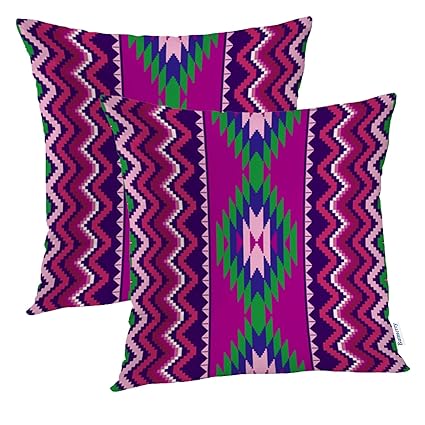 Amazon Com Batmerry Geometric Pillow Covers 18x18 Inch Set Of 2