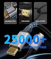SWITCHFLUX USB C to HDMI 2.1 Cable 10Ft