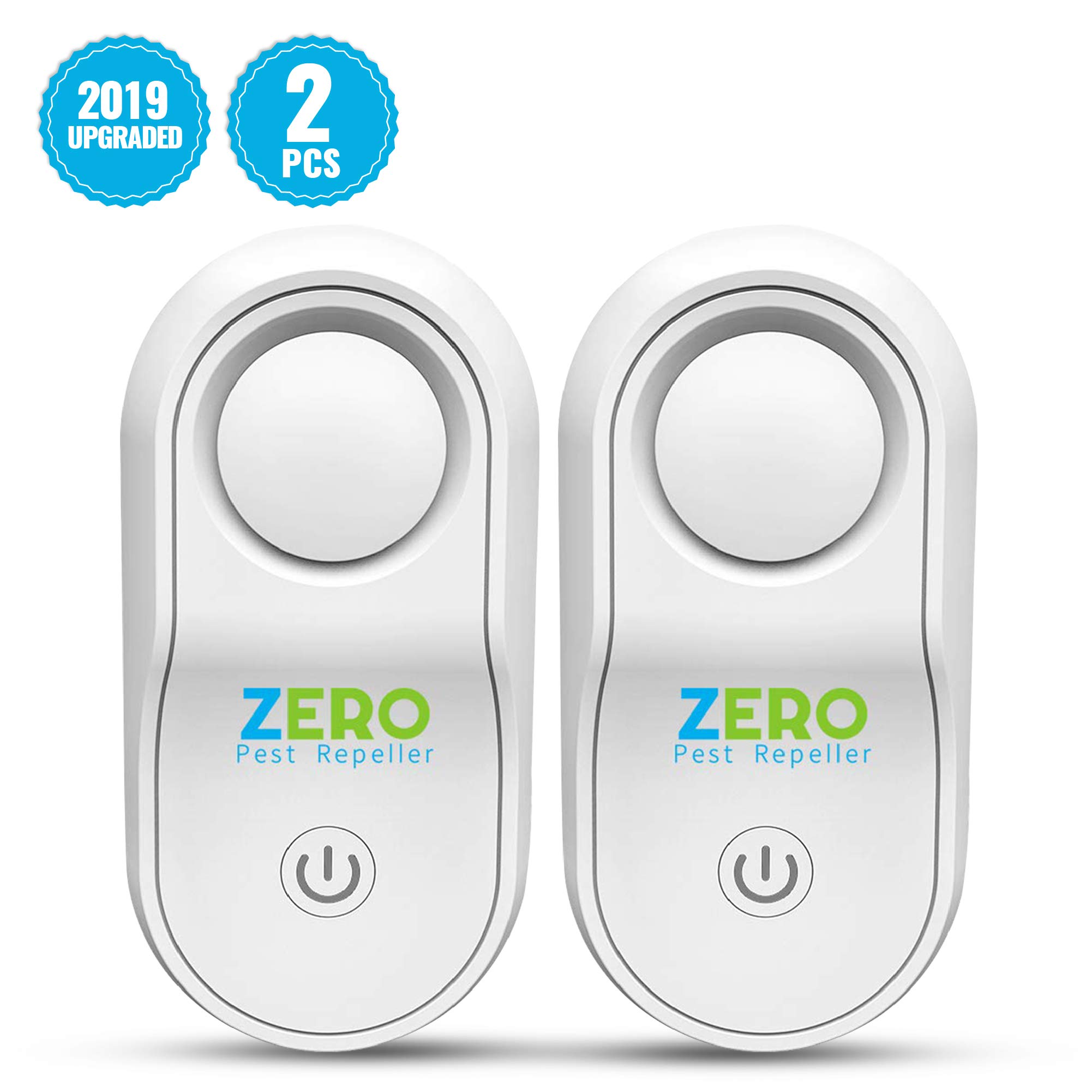ZEROPEST Ultrasonic Pest Repeller 2020 Upgraded, Pest Control Reject