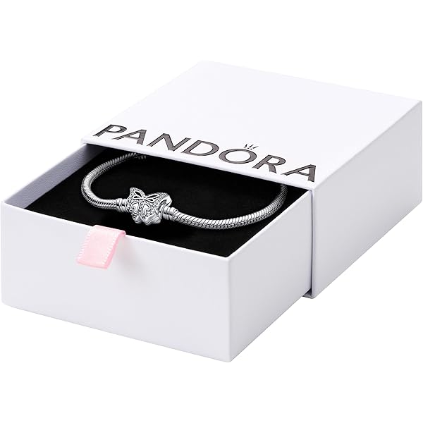 Amazon.com: PANDORA Moments Double Woven Leather Bracelet with