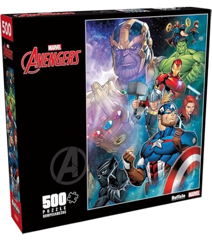 Amazon.com: Clementoni Marvel Puzzle The Avengers – 1000 Pieces