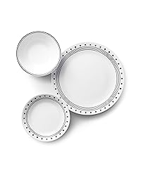 Corelle Vitrelle 18-Piece Service for 6 Dinnerware