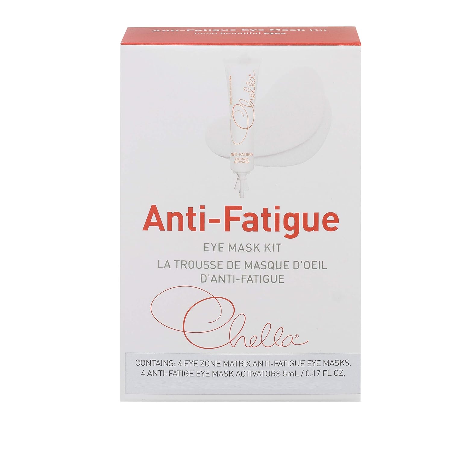 Chella Anti-Fatigue Eye Mask Kit - 1 Box with 4 Eye Masks