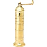 Pepper Mill Imports Atlas Salt Mill, Brass, 8"