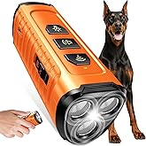 Cbersmg Dog Bark Deterrent Device 3X Anti Barking Device for Dogs, 5 Modes Stop Neighbors Dog Barks No More Safe for All Dogs