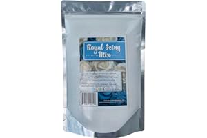 Sweet Eva’s ROYAL ICING MIX-White,Icing,Gingerbread House,Cookie Decorating,Frosting,Piping,Flooding,Edible Decorations,Ready To Use-Just Add Water!, 15 oz