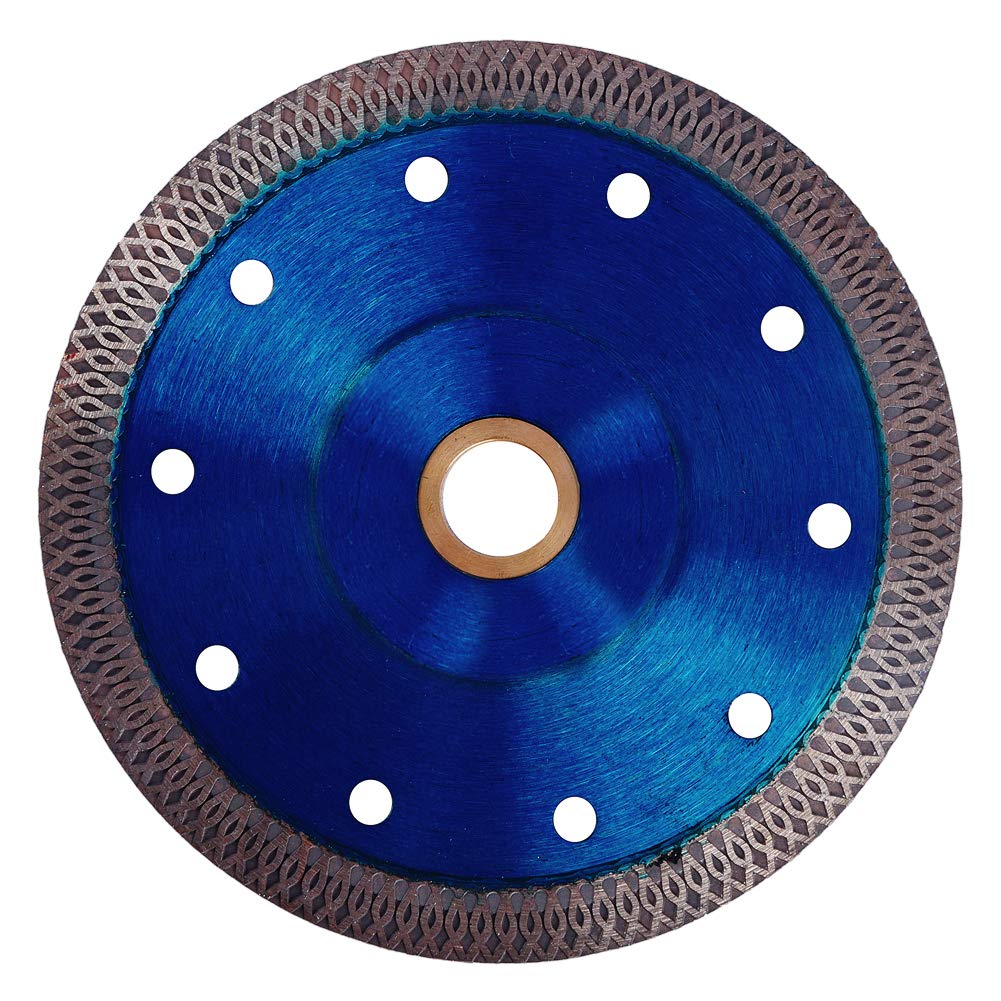 GoYonder 5 Inch Super Thin Diamond Saw Blade for Cutting Porcelain Tiles,Granite Marble Ceramics (5"), Blue, 5" - Image 3