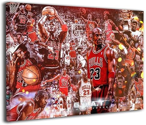 Amazon Co Jp マイケル ジョーダン Michael Jordan アートパネル アートフレーム モダン キャンバス絵画 インテリア絵画 インテリアパネル リビング絵画 現代アートパネル キャンバスフレーム 部屋飾り 新築お祝い 40 50cm ホーム キッチン