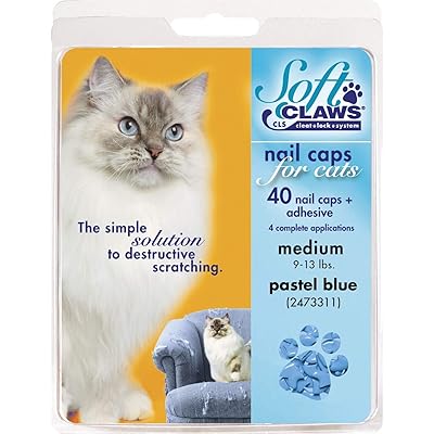 Adhesive Cat Claw Caps Amazon Lovely 20pcs Silicone Soft Cat Nail