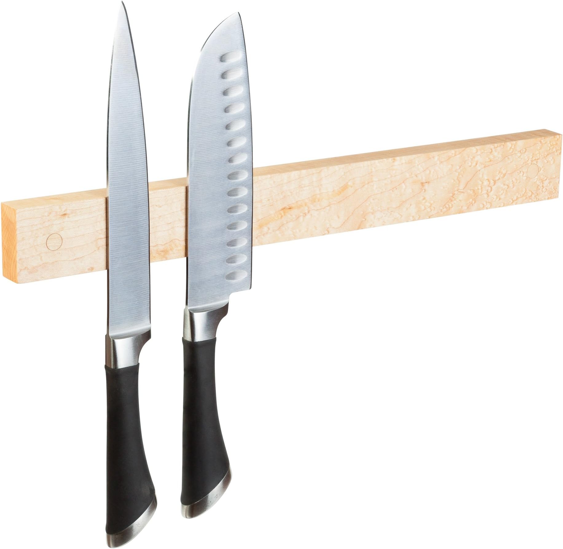 Powerful Magnetic Knife Strip, Holder Made in USA (Birdseye Maple, 16 inches)