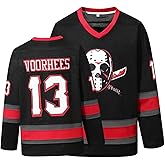 Youths Voorhees Jason 13 Friday Movie Ice Hockey Jersey Halloween Stitched