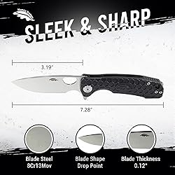 Honey Badger Drop Point Pocket Knife