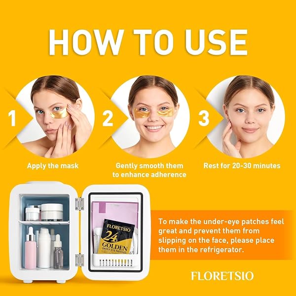 UNDER EYE PATCHES FOR DARK CIRCLES – 24K GOLD COLLAGEN COOLING GEL EYE MASK WITH RETINOL & HYALURONIC ACID, JET LAG SUPPORT, REDUCES PUFFY EYES & FINE LINES DELAYS AGING TREATMENT WOMEN/MEN(30 PAIRS)