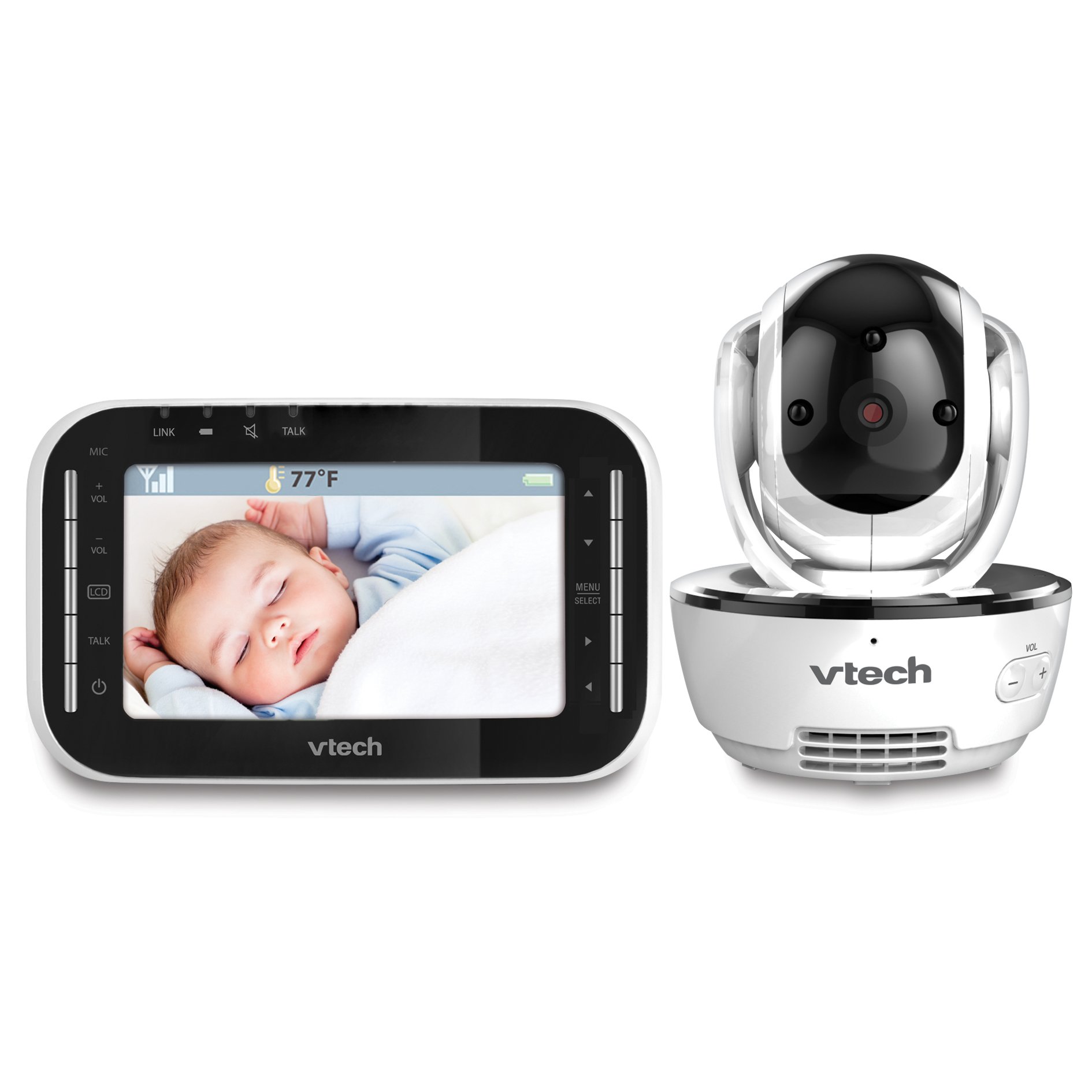 vtech vm343 video baby monitor