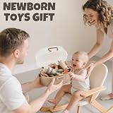 Vanplay Baby Toys 0-6 Months 10pc Rattle Teether Set with Storage Box view 7