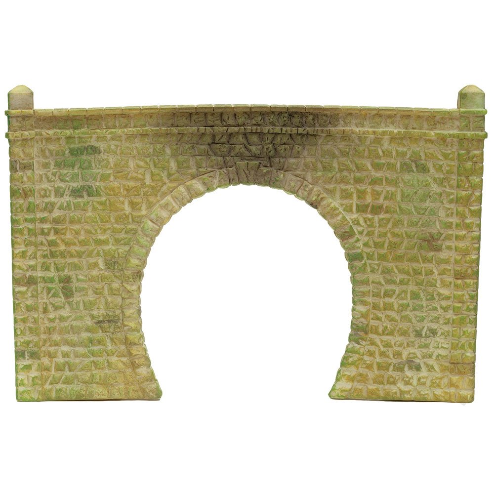 Hornby R8509 Skaledale 00 Gauge Tunnel Portals Single (Stone), Yellow
