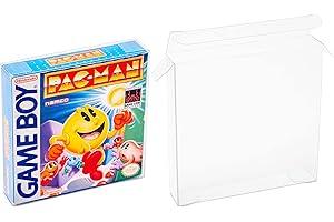Viturio Game Boy & Advance Game Box Protector Cases (10 Pack) Clear Plastic .35mm