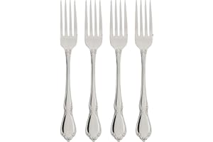 Oneida 2610004A Chateau Fine Flatware Dinner Forks, Set of 4