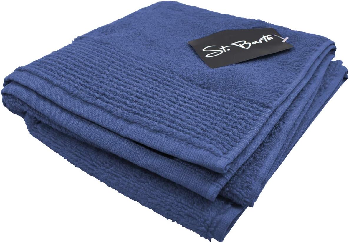 St Barth Handtuch 100 Baumwolle 380 G M 50 X 100 Cm Blau Amazon De Kuche Haushalt