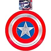 MARVEL Captain America Official Costume Accessory - Plastic Shield with Elastic Handles