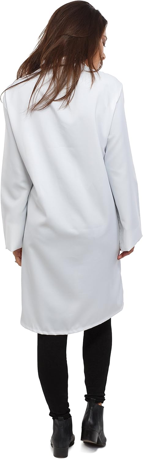 Dress Up America Lab Coat - Doctor's Lab Coat for Men and Women, 3/4 Length, Lightweight Quality Material: Clothing