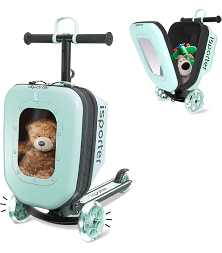Travel Seat For Kids, Portable Chair Ride-on Suitcase, Child Seat Carry On Luggage With Seat Belt Toddler Carrier For Comfort Travel