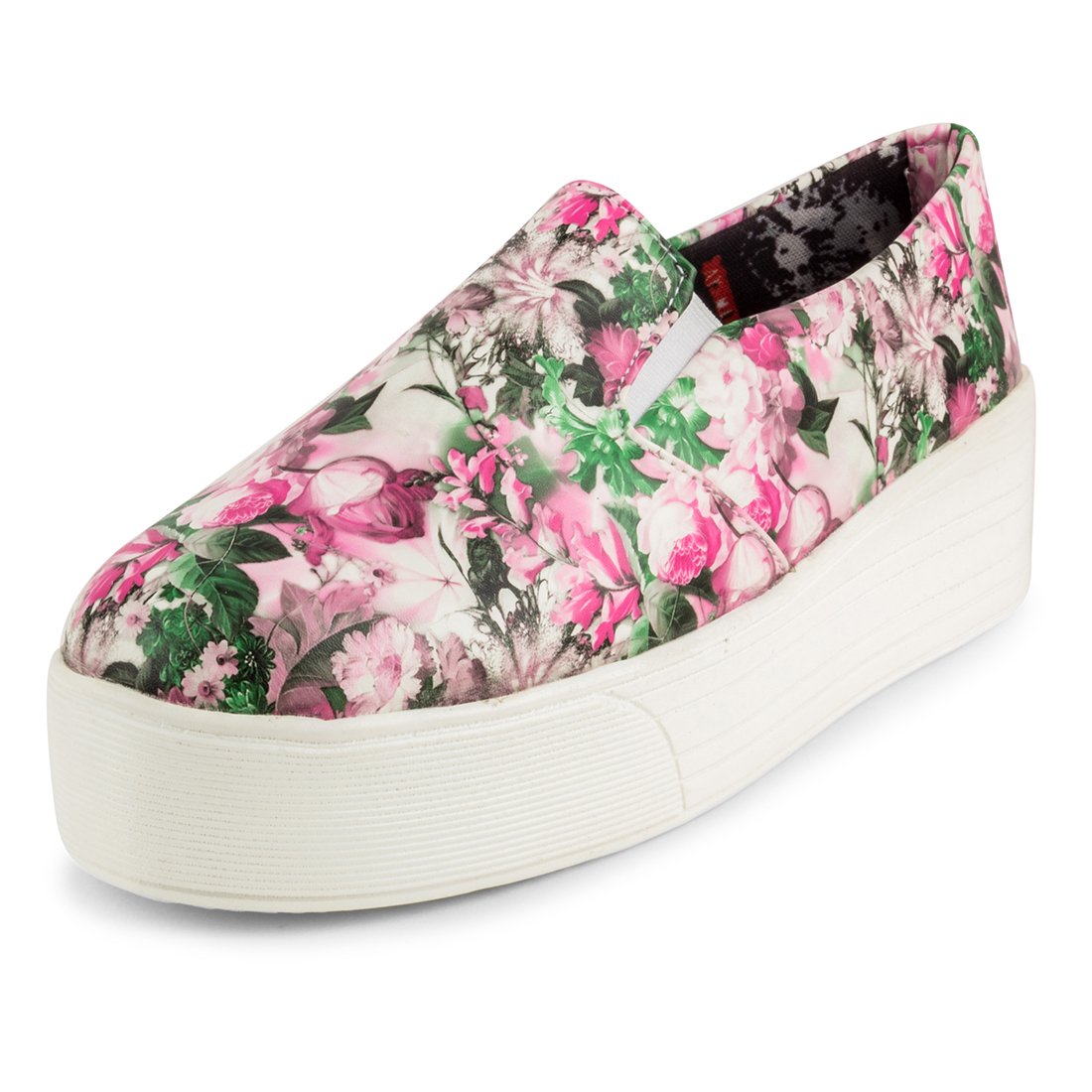 tashi women printed trendy and fashionable heels loafers