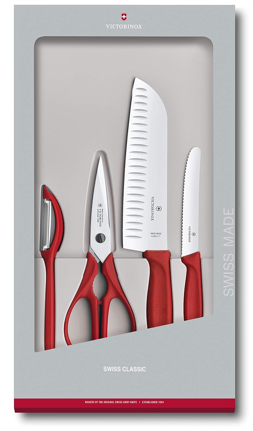 Buy Victorinox Swiss Classic 4 Pc Knife Set Stainless Steel Cutting