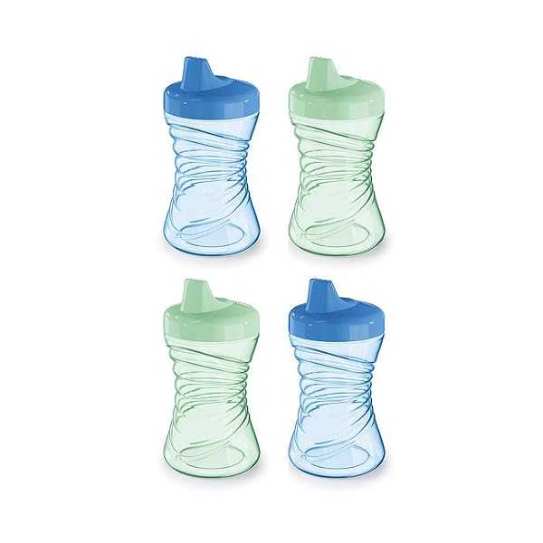 NUK FUN GRIPS HARD SPOUT SIPPY CUP, 10...