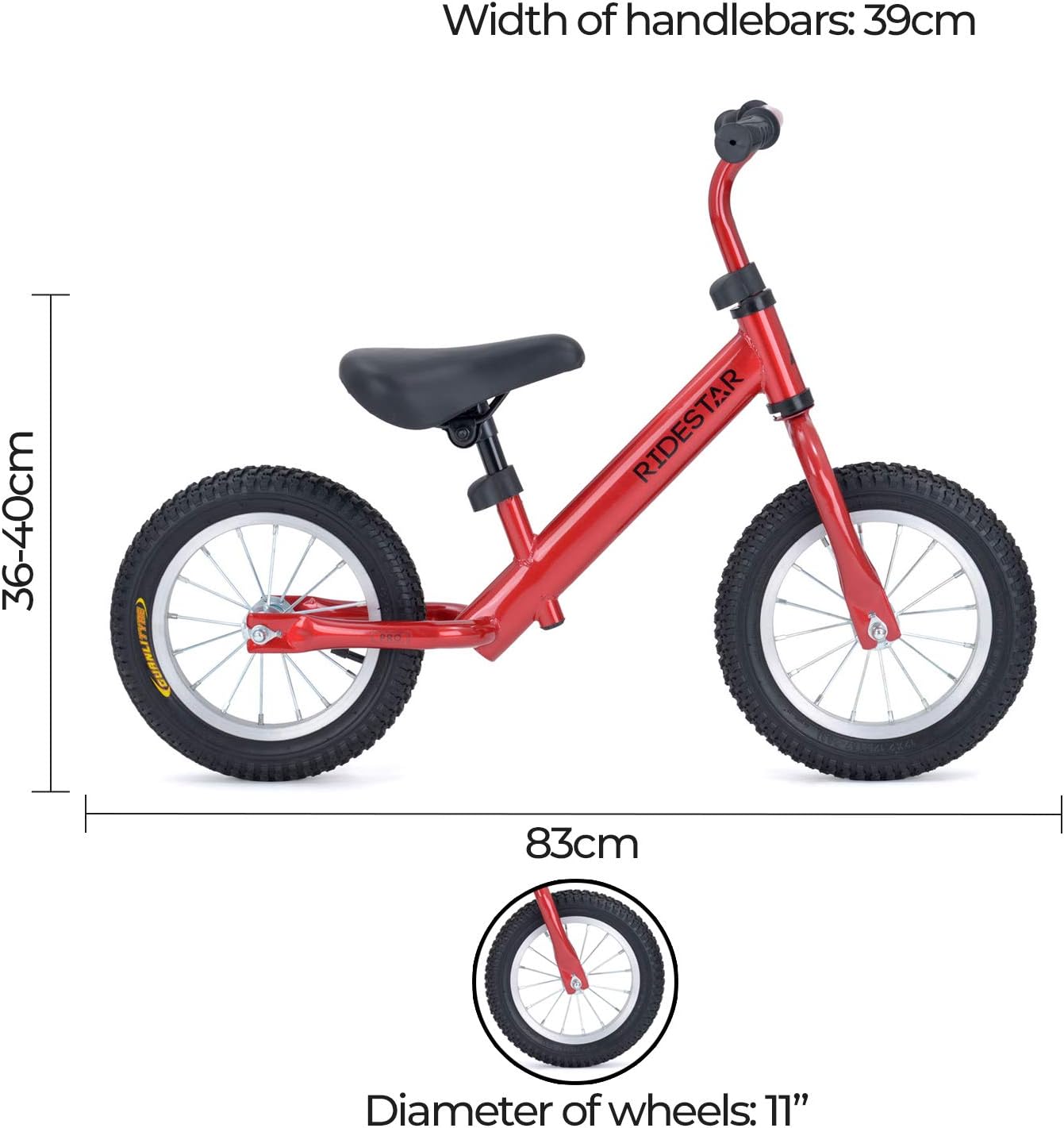 Ridestar Balance Bike Hotsell, 52% OFF 