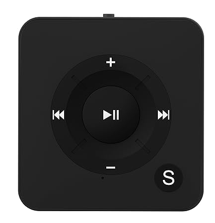 BERTRONIC Made in Germany BC06 Royal MP3-Player ? 15 Stunden Wiedergabe | Portabler Player mit Clip | Audio-Player für Sport,