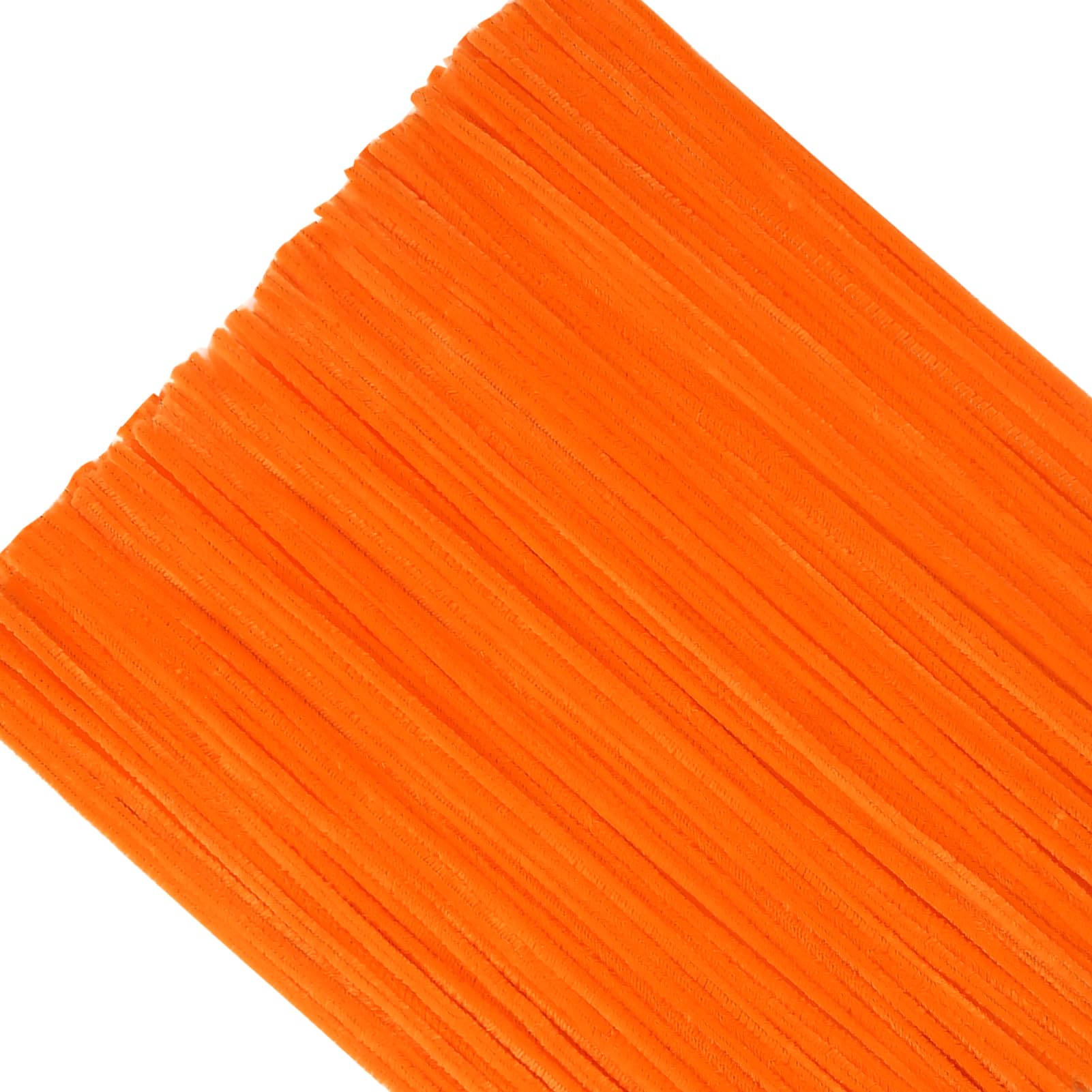 TOAOB 200pcs Orange Chenille Wire Cure 0.6 x 30 mm Chenille Rod Assorted Cleaners Crafts Set for DIY Crafts Decorations Supplies Craft