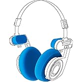YAXI Earpads + Headband Cushions for Koss PortaPro (Blue)
