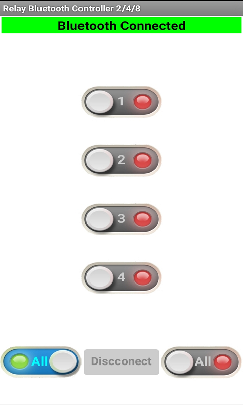 Relay Bluetooth Controller 2/4/8 - NO AD'S