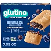Gluten Free by Glutino Breakfast Bars, Blueberry, 1.41 oz ( 5 Bars )