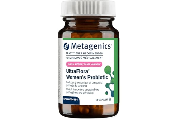 Metagenics UltraFlora Women’s Probiotic – Shelf-Stable Supplement for Vaginal Health, Yeast Balance & Urinary Comfort – with