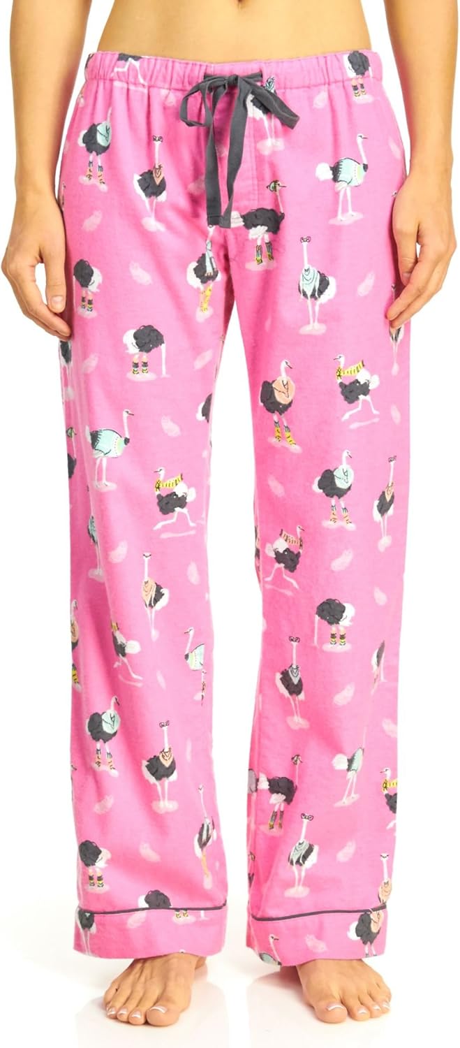 pink flannel pajama pants