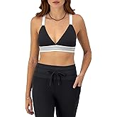 Champion Women's Bra, Re-issue Bra, Moisture Wicking, Novelty Mesh Vintage Sports Bra for Women
