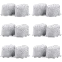 Possiave 12-Pack Cuisinart Compatible Charcoal Water Filter Replacement - for all Cuisinart Coffee Machines