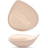 KSang Super Thick Bra Pads Inserts for Push Up, Bra Pads Breast Enhancers Add 1-2 Cups for Women Dresses, Swimsuits, Sport