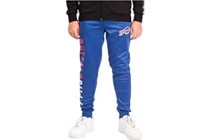 Ultra Game NFL Boys High Performance Moisture Wicking Fleece Jogger Sweatpants